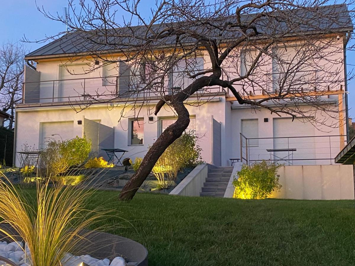 La Villa Perchee Calme, Sauna, Parking Prive Saint-Prix  Екстер'єр фото